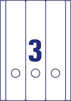 Avery-Zweckform Ordneretiketten lang, brede ordners L4759-25 ( N/A),Wit, Rechthoek, Afgeronde hoeken, 90 stuk(s), Permanent hechtend - thumbnail
