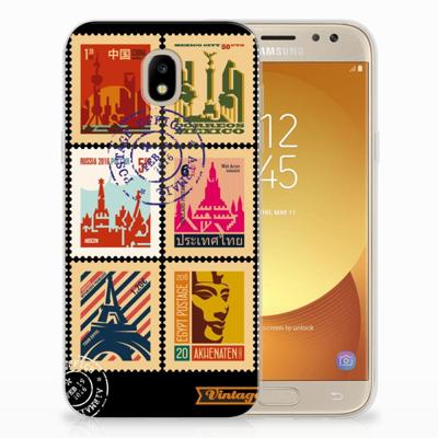 Samsung Galaxy J5 2017 | Silliconen Back Cover | Postzegels Samsung Galaxy J5 2017 | Silliconen Back Cover | Postzegels