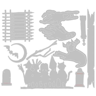 Sizzix • tim holtz thinlits die set feathered friends 6pcs