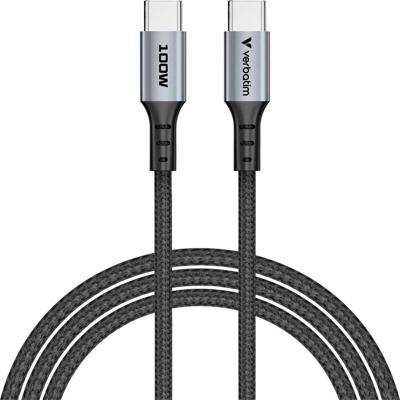 Verbatim Mobiele telefoon Kabel [1x USB-C stekker - 1x USB-C stekker] 1.2 m USB-C