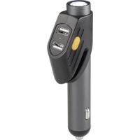 Basetech BT-2357759 BT99 Noodhamer Riemsnijder, LED-licht Auto, Vrachtwagen, SUV, Van, Camper, Bus (l x b x h) 128 x 24 x 45 mm 1 stuk(s) - thumbnail