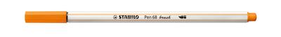 Stabilo pen 68 brush 54 - oranje
