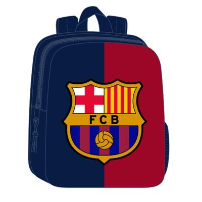 Kinderrugzak F.C. Barcelona Blauw Kastanjebruin 22 x 27 x 10 cm 3D