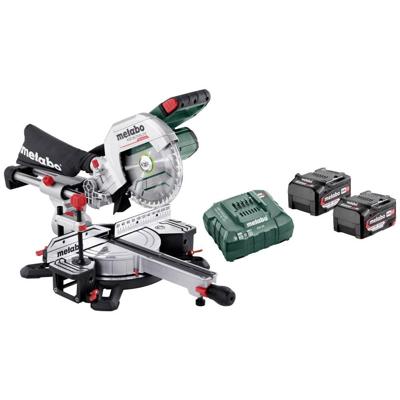 Metabo 614216650 Accu-kapzaag Incl. 2 accus, Incl. lader 216 mm 30 mm Metabo 614216650 Accu-kapzaag Incl. 2 accus, Incl. lader 216 mm 30 mm
