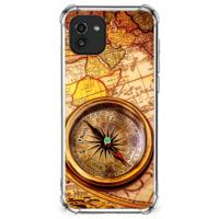 Samsung Galaxy A03 Telefoonhoesje met valbescherming Kompas - thumbnail
