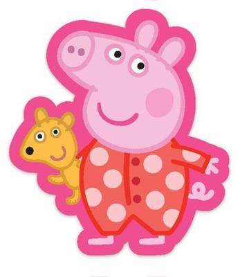 Peppa Pig sierkussen geormd 40X40 cm roze Peppa Pig sierkussen geormd 40X40 cm roze