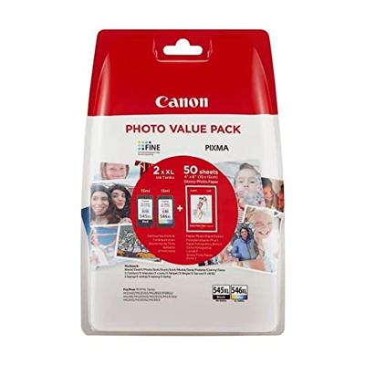 Canon can 545xl + 546xl + fotopapierapier orig(2)