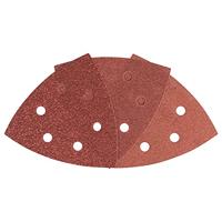 Bosch Accessoires 25-delige schuurbladenset voor deltaschuurmachines, Korrel 60,120,180 - 2607017111 - thumbnail