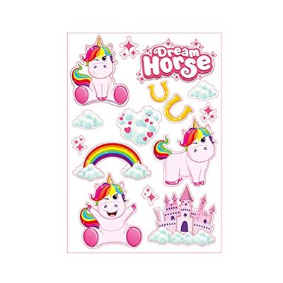 Toi-Toys Muurdeco stickers eenhoorn