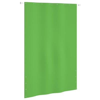 Balkonscherm 160x240 cm oxford stof lichtgroen