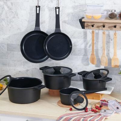 Keramische pannenset 10-delig | Inductie pannen