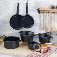 Keramische pannenset 10-delig | Inductie pannen - thumbnail
