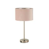 Searchlight Leuke tafellampFinn goud met roze - EU58911PI - thumbnail