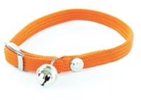 Martin halsband kat elastisch nylon oranje - thumbnail