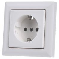 Eltako DSS+SDO55-ws Stopcontact Inbouw (in muur), Schroefbevestiging - thumbnail