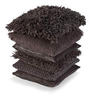 Sierkussen Fluffy 45x45 cm Driftwood - thumbnail