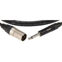 Klotz M1MP1N0100 Neutrik XLR 3p - rechte jack 2p signaalkabel 1m - thumbnail