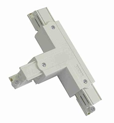 Nordic T-stuk vast 90gr. tbv. rail wit links 5050050