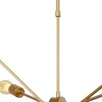 Searchlight Gouden hanglampAlpha Spider 10-lichts - 29010-10GO - thumbnail