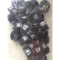 MB zwart/wit 45 voor op kledinghanger - thumbnail