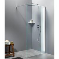 Inloopdouche BWS Free Time 90x200 cm Timeless Coating Met Strook Matglas Chroom Boss & Wessing - thumbnail