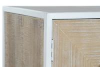 Wandtafel DKD Home Decor Wit Metaal Spar 120 x 35 x 90 cm - thumbnail