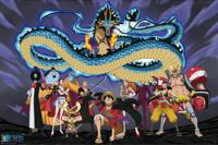 Poster One Piece - the Crew vs. Kaido 91,5x61cm - thumbnail