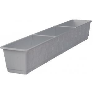 Balkonbak Standaard 100 cm - steengrijs Balkonbak Standaard 100 cm - steengrijs