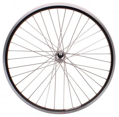 voorwiel Hybride 28 inch Parallex aluminium zwart