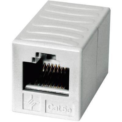 Telegärtner RJ45 Netwerk Adapter CAT 6 [1x RJ45-bus - 1x RJ45-bus] 60 m Alpine-wit