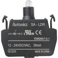 TRU COMPONENTS SA-LDR LED-element Rood 12 V, 24 V 1 stuk(s) - thumbnail
