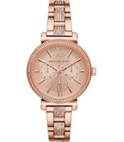 Horlogeband Michael Kors MK4354 Roestvrij staal (RVS) Rosé 14mm - thumbnail