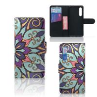 Xiaomi Mi 9 SE Hoesje Purple Flower - thumbnail