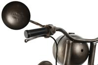 Muurklok Home ESPRIT Zwart Zilverkleurig Metaal 60 x 30 x 78 cm - thumbnail