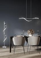 Trio Staande vloerlampIsabel 120cm hoog chroom - R42201106 - thumbnail