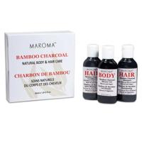 Fairtrade Bamboe Houtskool Reisset - thumbnail