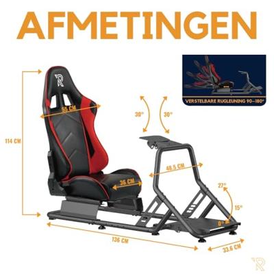 Ranqer Simulator Chair - Sim Racing seat - Racestoel