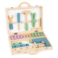 Small Foot - houten gereedschapskoffer nordic, 43dlg. - thumbnail
