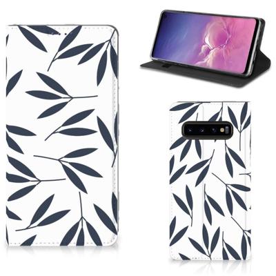 Samsung Galaxy S10 Smart Cover Leaves Blue Samsung Galaxy S10 Smart Cover Leaves Blue