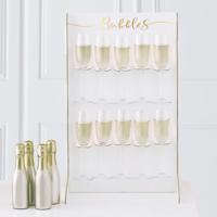 Ginger Ray GO-180 Gold Wedding Prosecco Standaard - thumbnail