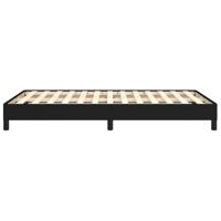 Bedframe zonder matras 120x190 cm stof zwart - thumbnail