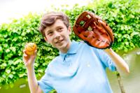 Angel Sports honkbalhandschoen met bal - thumbnail