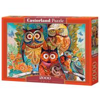 Selecta Castorland legpuzzel owls, 2000st. - thumbnail