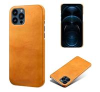 Casecentive Leren Back case iPhone 13 Pro tan - thumbnail