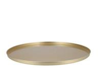 Dienblad majestic goud 46 cm - thumbnail