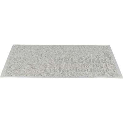 Mat Trixie Lichtgrijs PVC 40 × 60 cm Zandbak