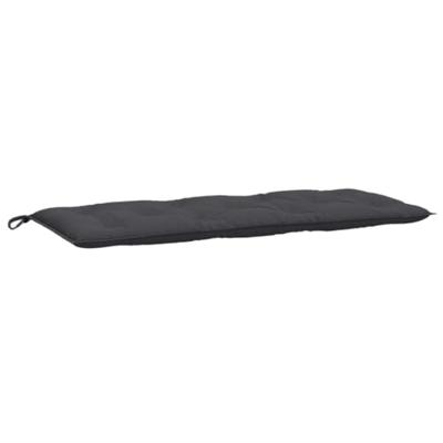 VidaXL Tuinbankkussens 2 st 120x50x7 cm stof gemêleerd antracietkleur VidaXL Tuinbankkussens 2 st 120x50x7 cm stof gemêleerd antracietkleur