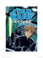 Kunstdruk Star Wars - Dark Side Anime 30x40cm - thumbnail