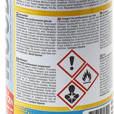 Woodcap woodfill renovatiepasta compleet - wit - 060305