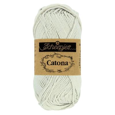 Scheepjes Catona 50g - 172 Light Silver - Haakgaren / Breigaren